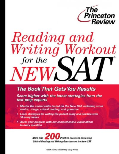 Reading and Writing Workout for the NEW SAT - Product Image