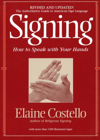 Signing Speaking With Hands - Product Image